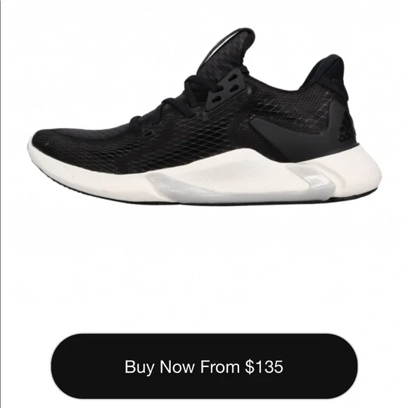 adidas Edge XT Shoes - Men's - Core Black / Cloud White - 11.5